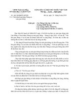 Triển khai tích cực tháng An Toàn Giao Thông