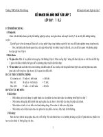 kế hoạch bộ môn ngữ văn lớp 7