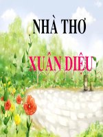 H/a về Xuân Diệu
