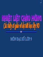 Hệ phương trình bậc nhất hai ẩn