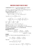  PHƯƠNG PHÁP CHUẨN HOÁ - ôn tập toán
