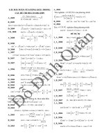 tong hop LG trong cac de thi dai hoc