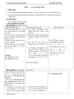 giao an dai so 9 theo chuan (2010-2011)