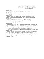 ĐỀ THI VÀO THPT CHUYÊN PHAN BỘI CHÂU