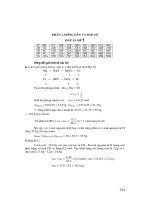 dap an de trac nghiem LTDH 1-10