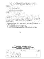 ĐỀ THI TUYỂN SINH 6 NĂM HỌC 09-10