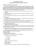 Cách viết SKKN tiên tiến