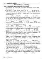 đại cương kim loại