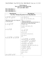 Chủ đề nâng cao: Biến đổi biểu thức