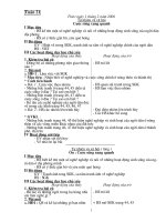 TN và XH lớp 2(Tuần 21-Tuần 27)