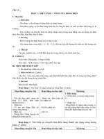 Điện năng - công của dòng điện