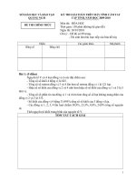 On HSG may tinh casio