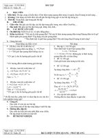 giáo án  vật lí 12- tuần 29