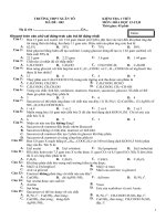 KIỂM TRA 1 TIẾT_HÓA 12_NC-MÃ 002