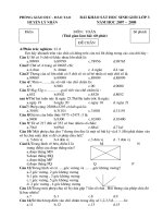 Đề thi HSG toán 3 năm 2007-2008