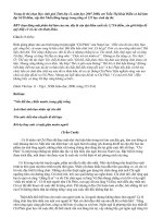 Bài văn đạt điểm cao HS gioi Tỉnh TTHuế  năm 2007-2008