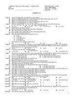 de kiem tra 1 tiet so 1 lop 10 de 1