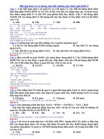 BÀI TẬPHOÁ  BD hsg k9