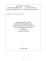 Bao cao doi moi PPDH va KTDG Dia li