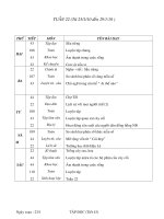 giáo an 4 CKNKT tuần 22