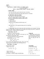 Giáo án Đại số 7( cả năm)