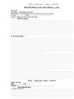 sổ: Họp hoi đồng,thăm lớp dự giờ,mẫu thi đua,