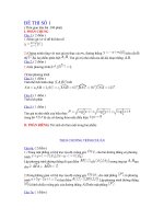 đề thi đại học chọn lọc