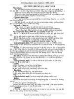 Tích hợp BVMT trong môn TNXH lơp1,2,3