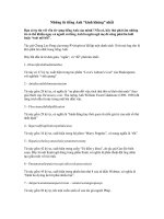 Những tùe tiếng Anh kinh khủng nhất