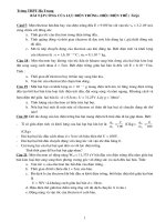 BT công của lực điện trường - HĐT ( Tiếp)