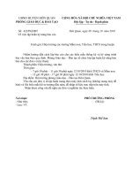 Tập huấn kỹ năng báo cáo