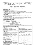 Giao an hoa 10 - ki 2 (moi)