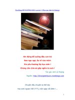 Xin đừng đổ xuống đầu con trẻ