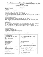 Giáo án lớp 3 tuần 2 Theo chuẩn KTKN