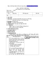 Sinh 6 ( tiet 1-20).- CAO BẰNG