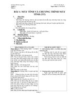 bài 1. Máy tính và chương trình máy tính(t2)