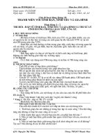 chủ đề hoạt động tháng 10