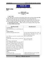GIÁO ÁN 4 TUẦN 10