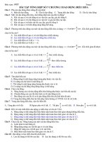 Bài tập tổng hợp dđđh số 6