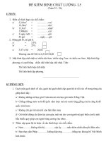 ĐỀ KHẢO SÁT CHẤT LƯỢNG L5