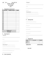 Sổ theo dõi của tổ trưởng