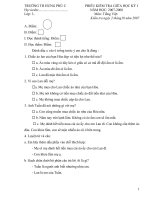 kiểm tra giữa kì 1 (đầy đủ)