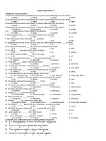  Đề kiểm tra tiếng anh lớp 12 số 17