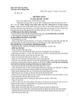 huong dan dai hoi chi, lien doi