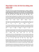 Phan Khôi và báo chí Sài Gòn những năm 20