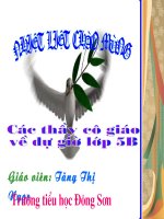 Lam nghiep va thuy san