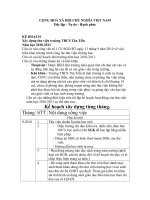 kế hoạch thư viện