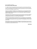 Kịch bản biến đổi khí hậu ở VN