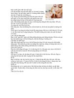 mẹo vặt giảm cân