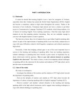 A study on cultural obstacles to the teaching and learning of speaking skills in the classroom of grade 10 at nguyen tat thanh high school 